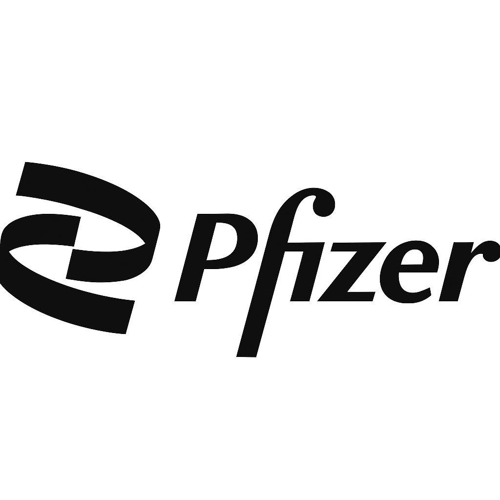 Pfizer client logo - trusted partner for web development and digital marketing services